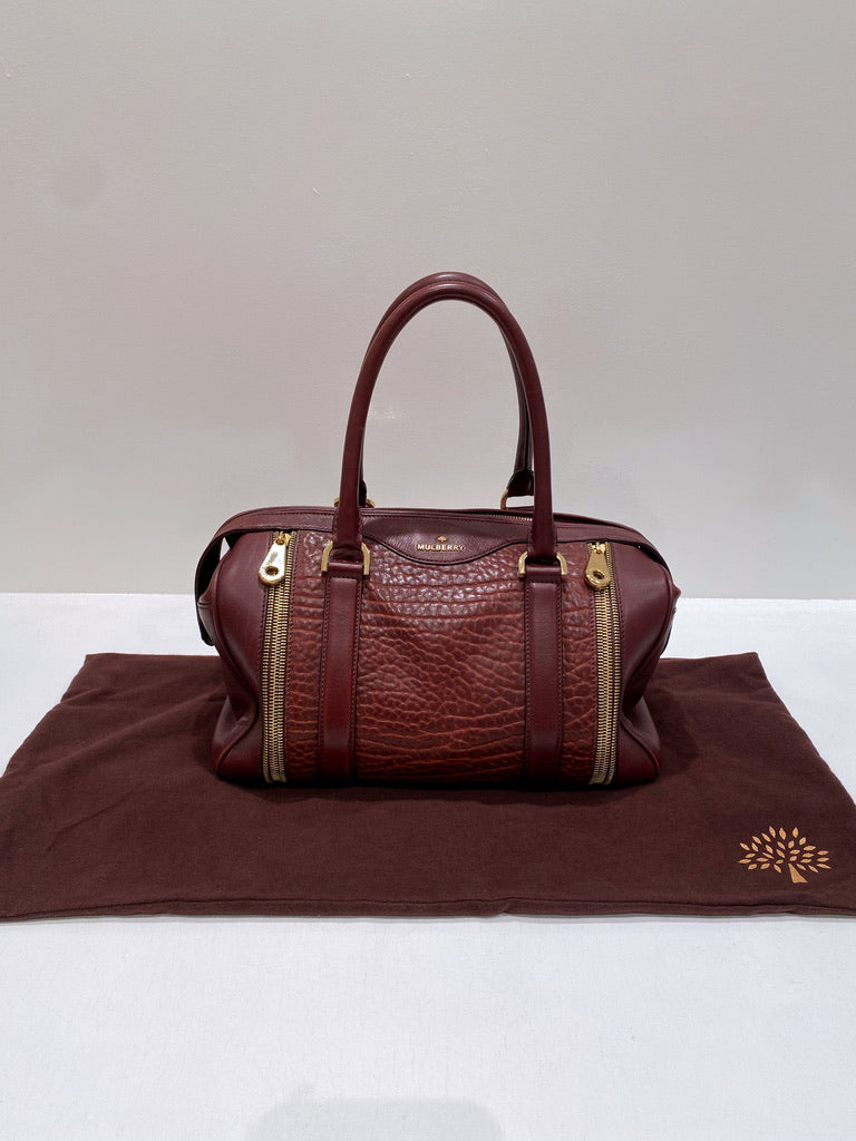 Mulberry Taske - Bordeauxfarvet