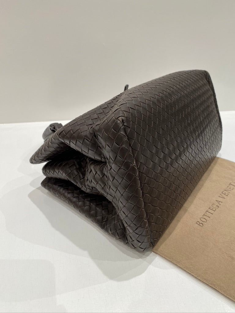 Bottega Veneta Roma Bag - Mørkebrun