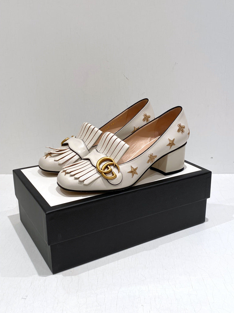 Gucci Pumps - Str 38,5 (Store I Størrelsen) - (Nypris 6.300 kr)