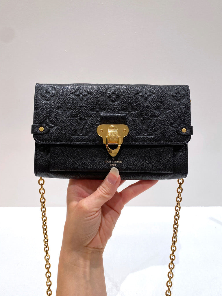 Louis Vuitton Vavin Wallet On Chain - Noir