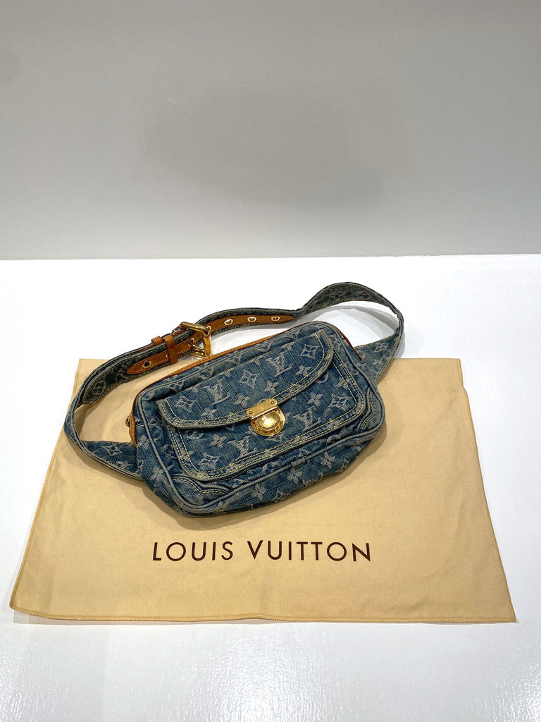 Louis Vuitton Denim Beltbag/Bumbag-  Sac Ceinture Crossbody Bag