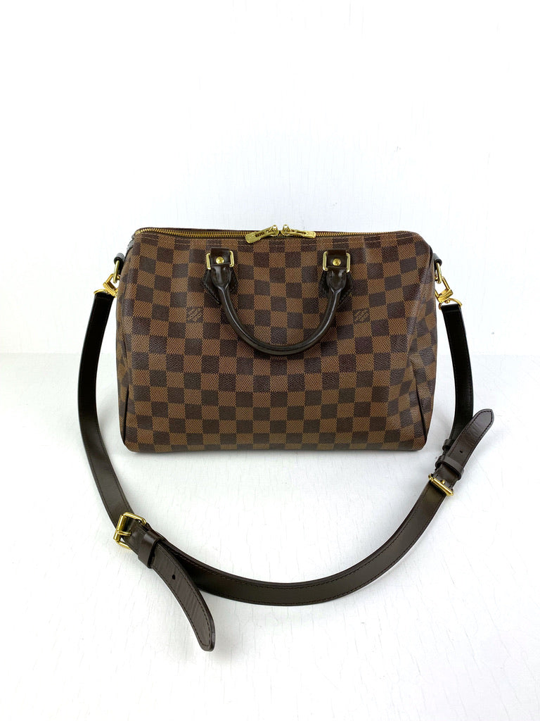 Louis Vuitton Speedy Bandouliére 30 Damier Taske - (Nypris 12.400 kr)