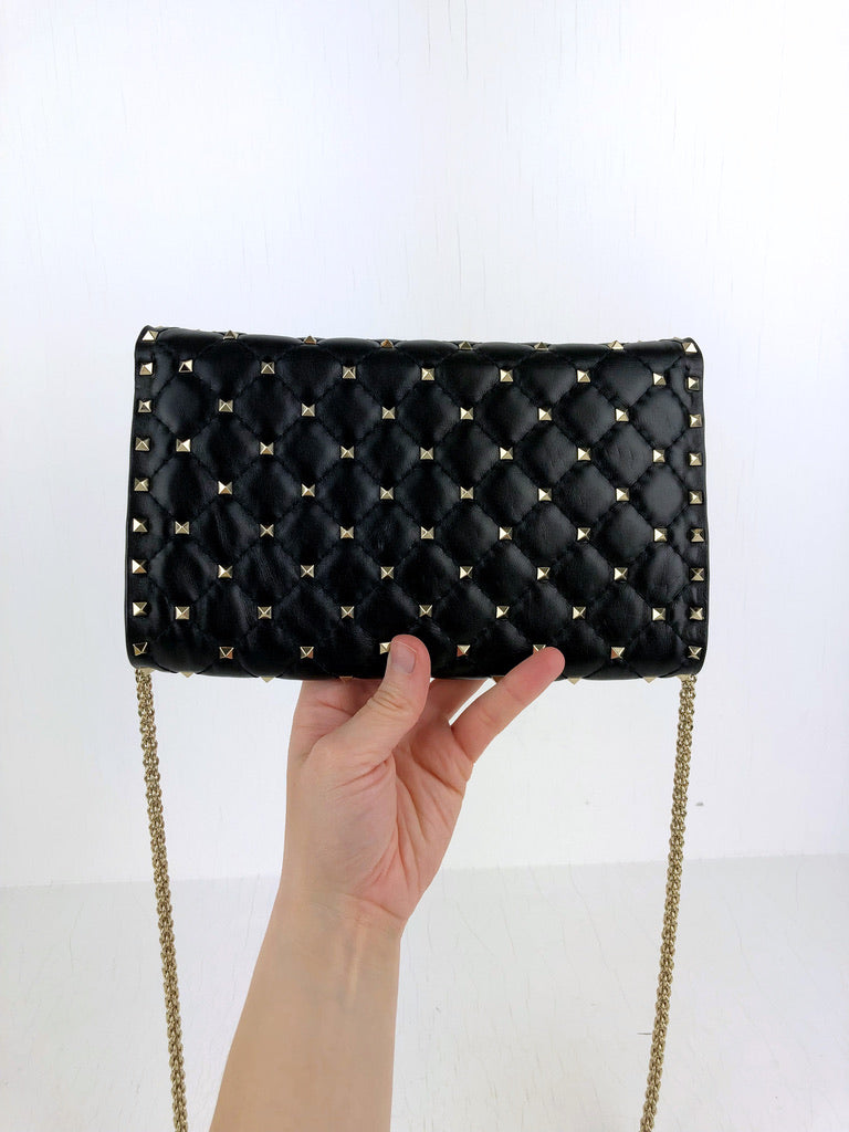 Valentino Rockstud Spike Nappa Leather Crossbody - (Nypris 13.940 kr)