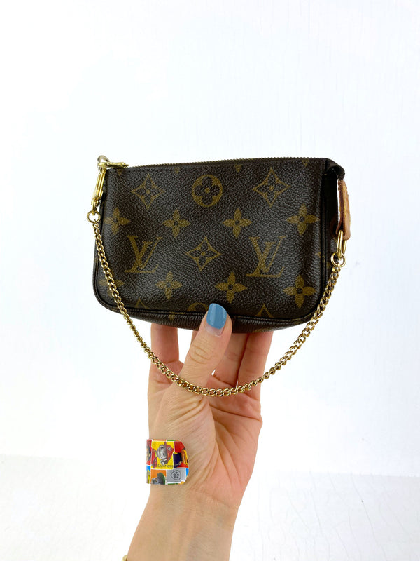 Louis Vuitton Monogram Mini Pochette - (Nypris 4.200 kr)