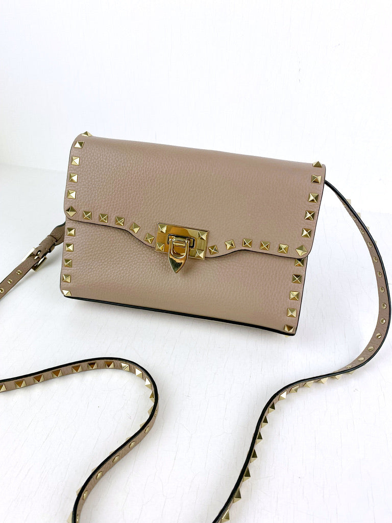 Valentino Small Rockstud Crossbody Bag/Taske - (Nypris 10.840 kr)