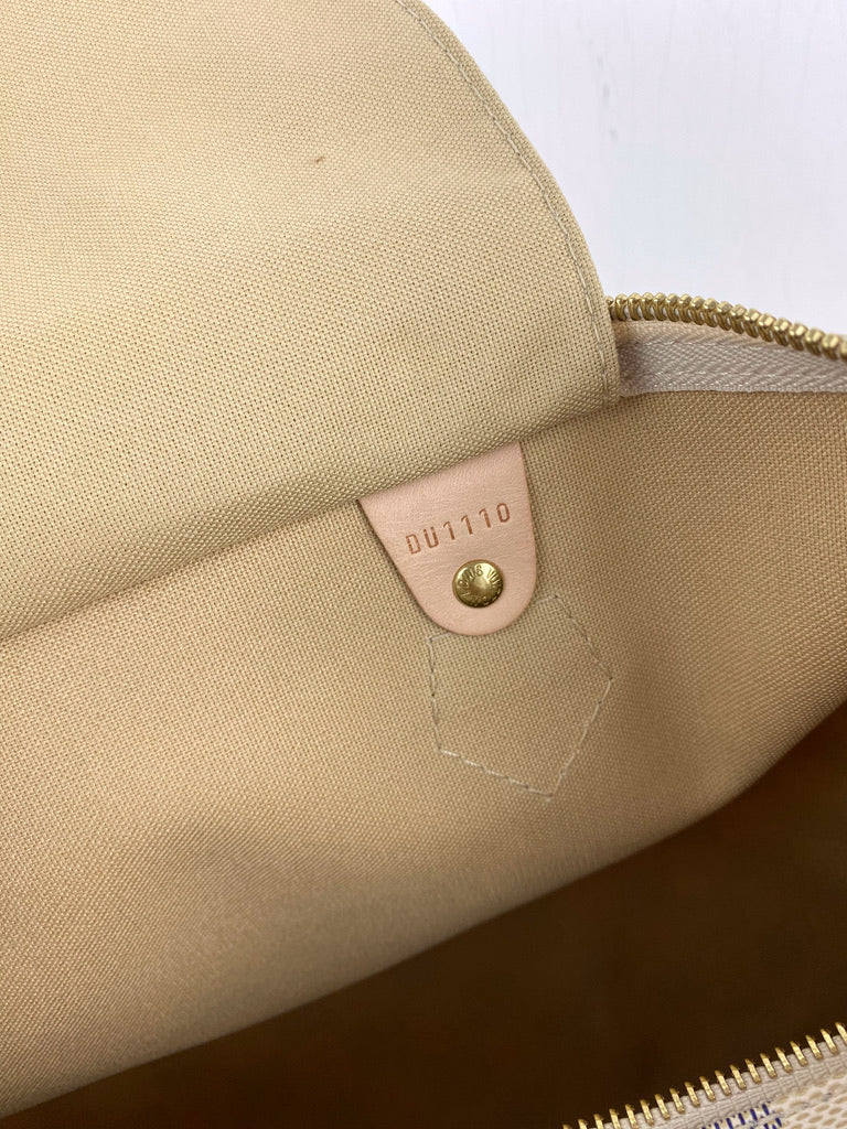 Louis Vuitton - Speedy 35 Damier Azur - (Nypris 10.800 kr)