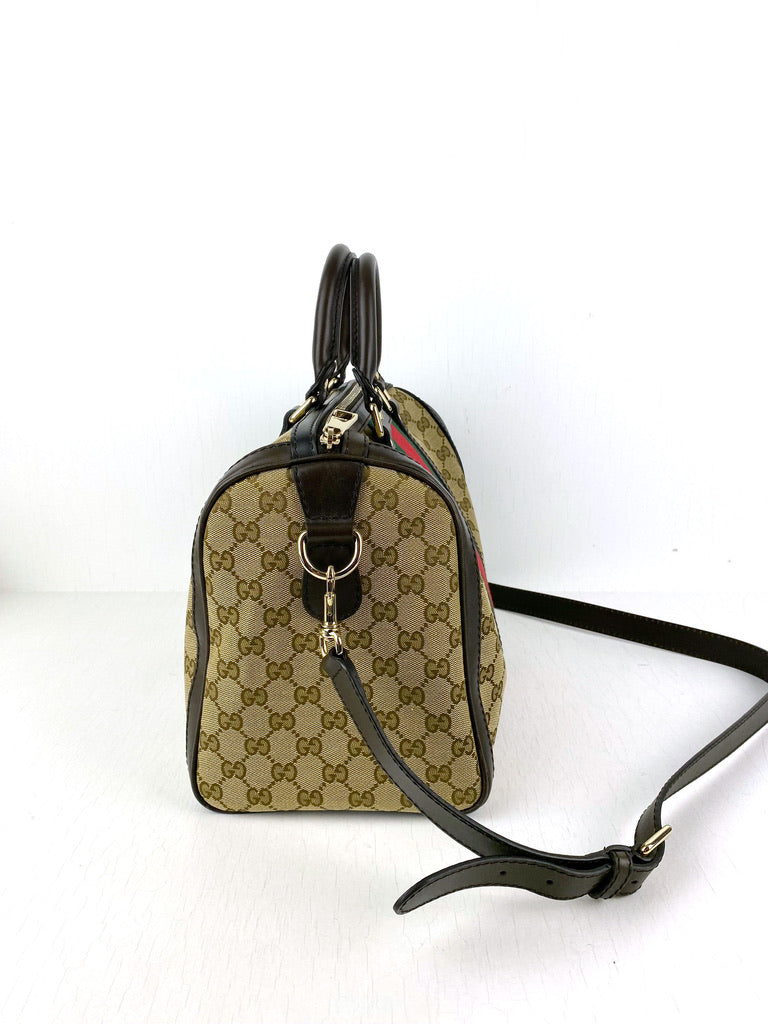 Gucci Monogram Boston Bag/Taske