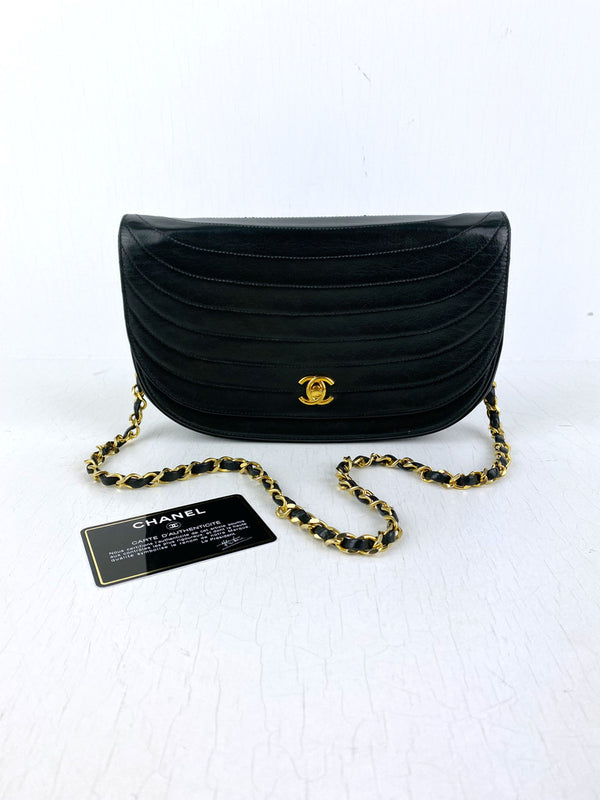 Chanel Vintage Taske - Sort