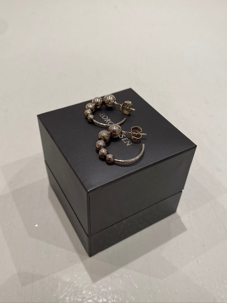 Georg Jensen - Moonlight Grapes Øreringe - Sølv. (Nypris 1.900 kr)