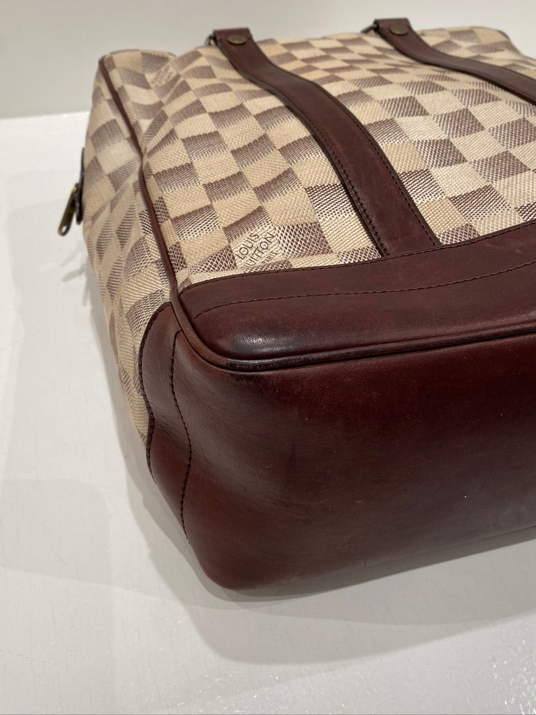 Louis Vuitton - Cabas T. Damier Lune, Limited Bag /Arbejdstaske Med Plads Til Computer