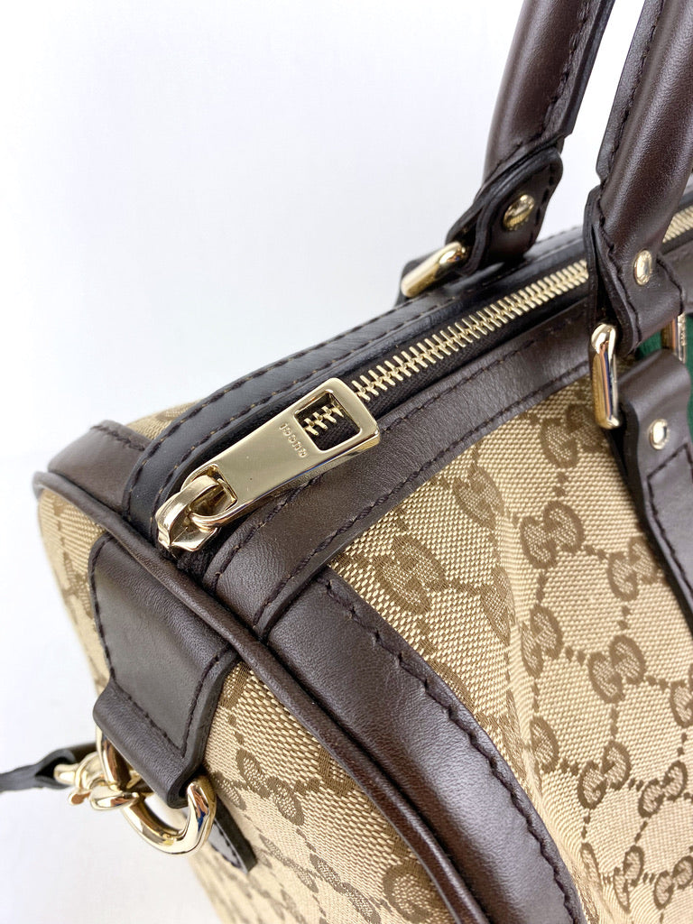 Gucci Monogram Boston Bag/Taske