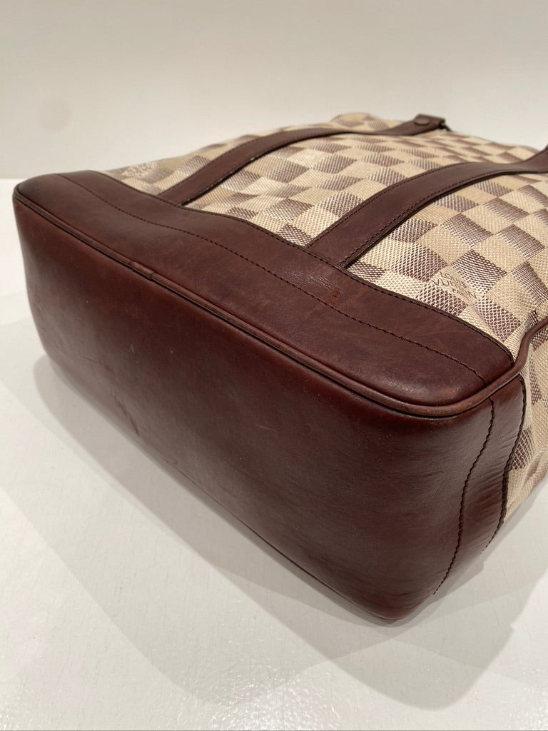 Louis Vuitton - Cabas T. Damier Lune, Limited Bag /Arbejdstaske Med Plads Til Computer