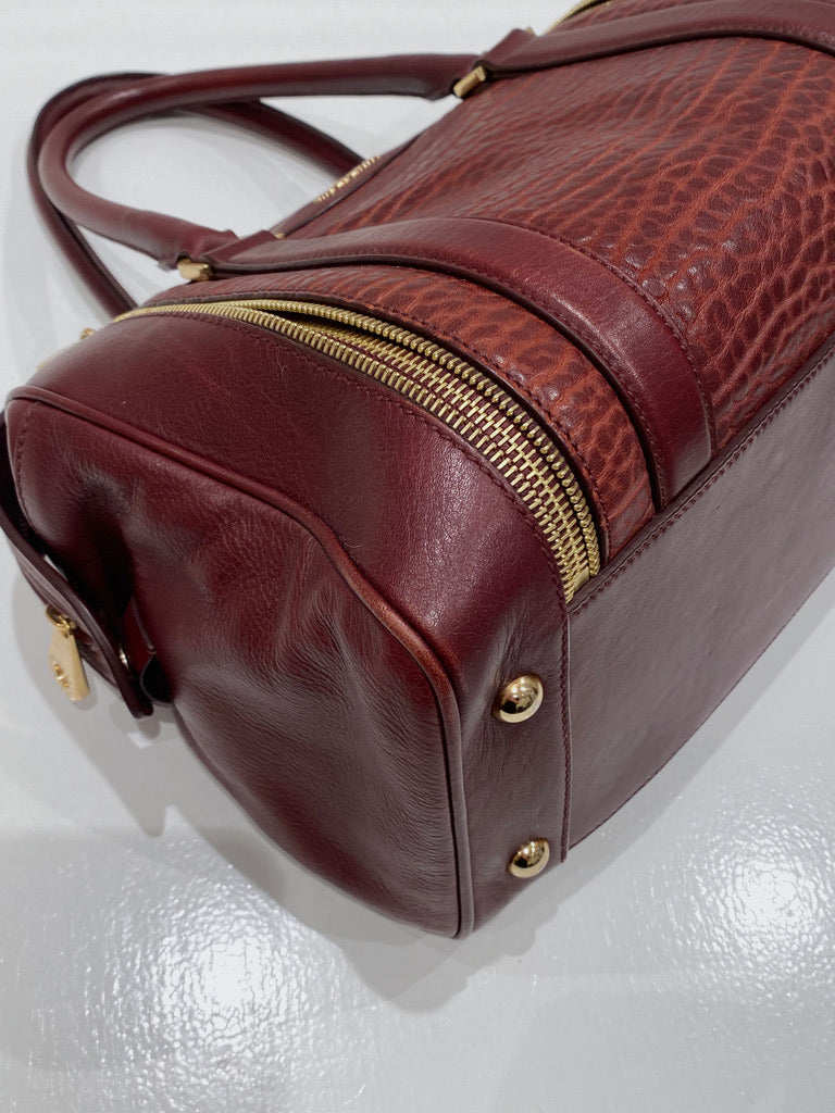 Mulberry Taske - Bordeauxfarvet