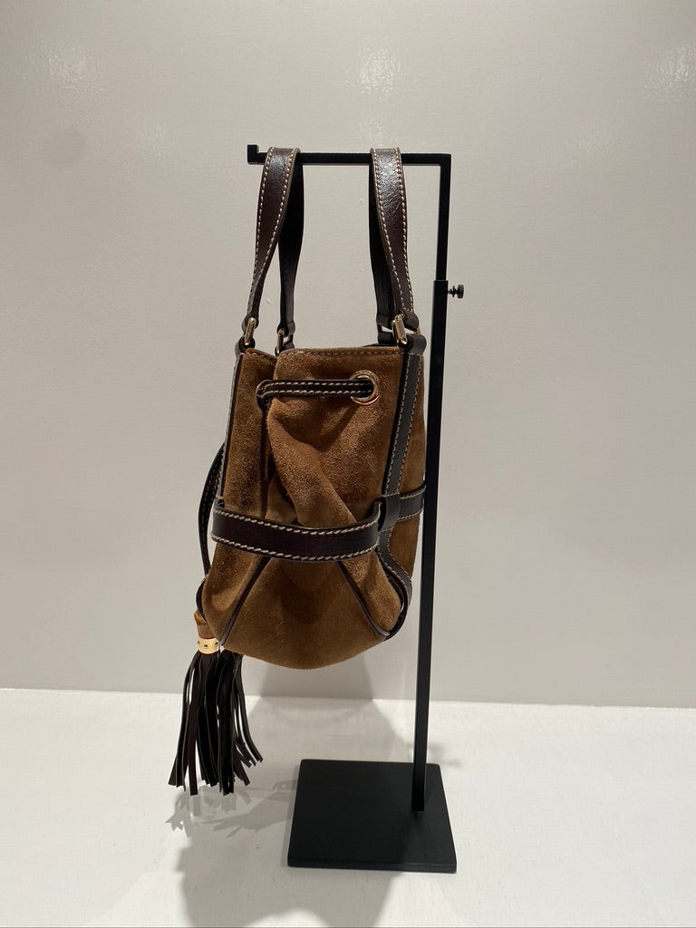 Gucci Håndtaske  i Ruskind