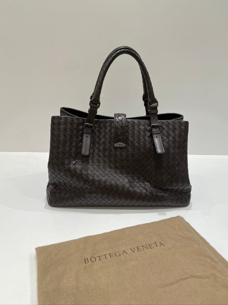 Bottega Veneta Roma Bag - Mørkebrun