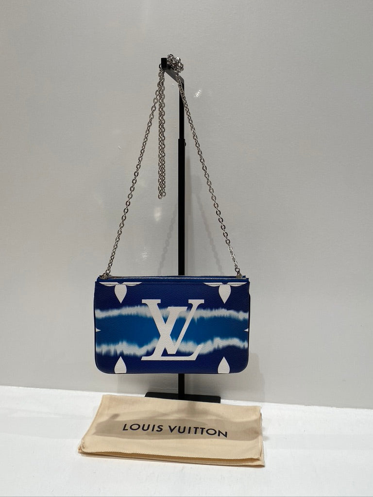 Louis Vuitton Limited Edition - Monogram Giant Escale Double Zip Pochette Taske - Monogram Canvas