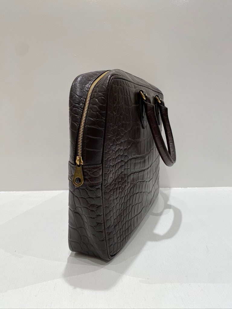 Mulberry Briefcase/Arbejdstaske Med Plads Til Computer