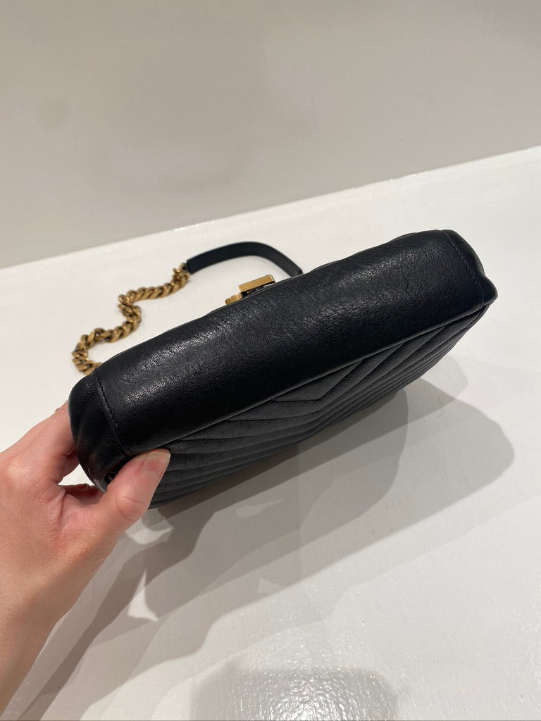 Saint Laurent Medium College Bag - Sort. (Nypris ca 16.000 kr)