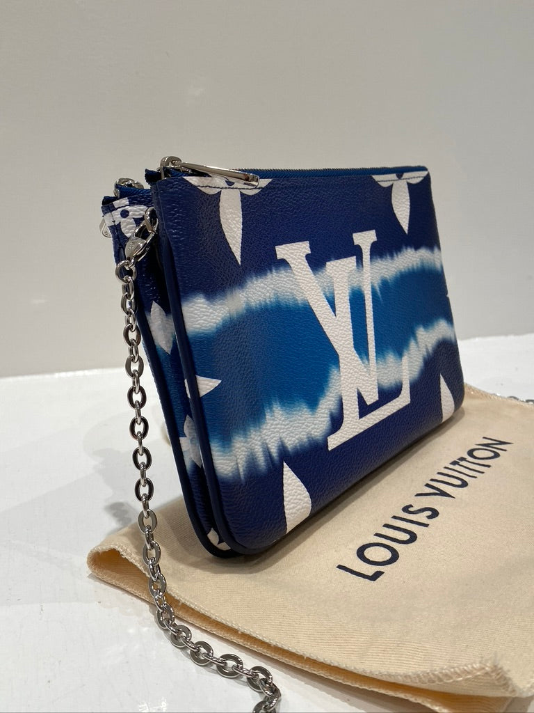 Louis Vuitton Limited Edition - Monogram Giant Escale Double Zip Pochette Taske - Monogram Canvas