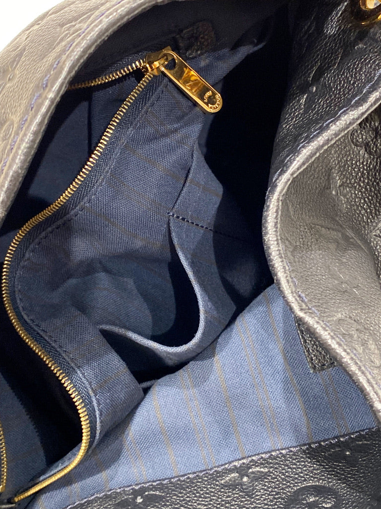 Louis Vuitton Empreinte Taske - Mørkeblå - (Nypris ca 20.000 kr)
