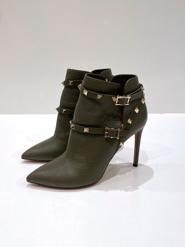 Valentino Ankle Boots/Støvler - Str 38,5 - (Nypris ca 8.500 kr)