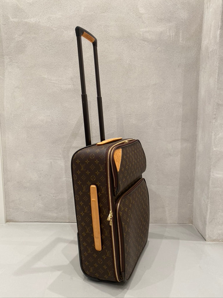 Louis Vuitton Kuffert Monogram Pegase Business - Bemærk den er med lommer på fronten!!!