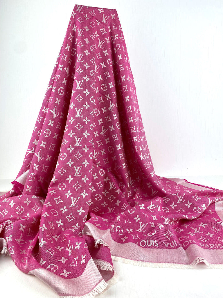 Louis Vuitton Tørklæde - Pink - Shale Monogram Denim