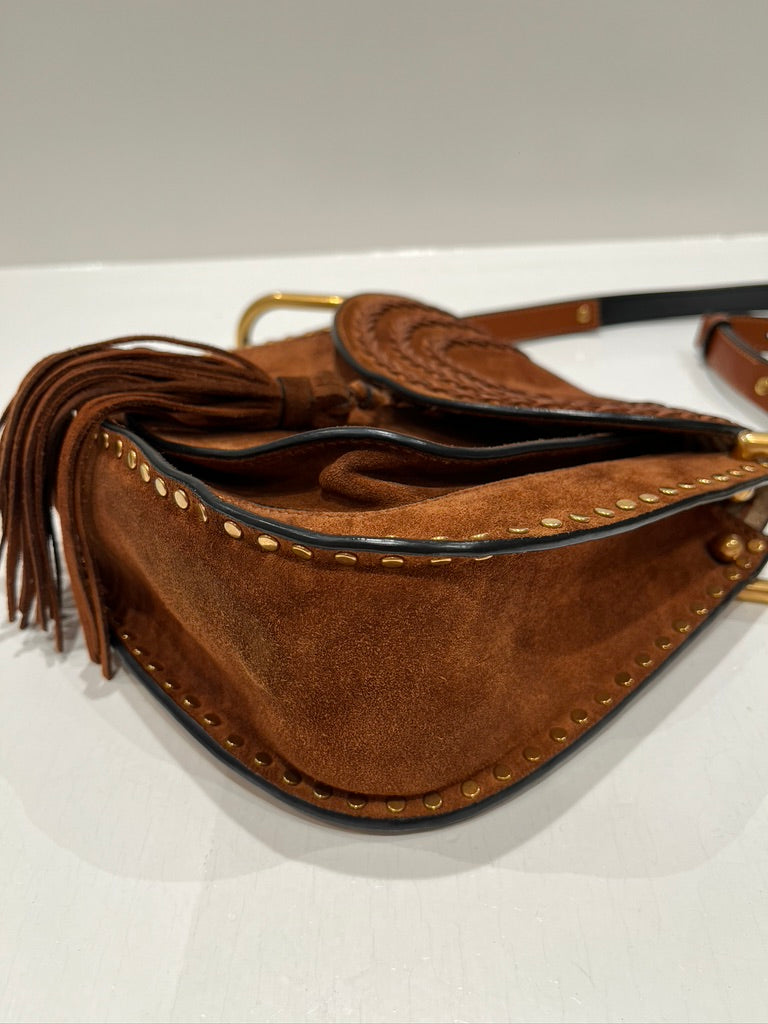 Chloe Small Hudson Caramel Bag - Suede - (Nypris 10.895 kr)