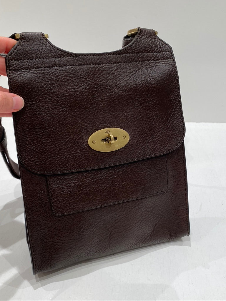 Mulberry Small Messenger Bag - Mørkebrun