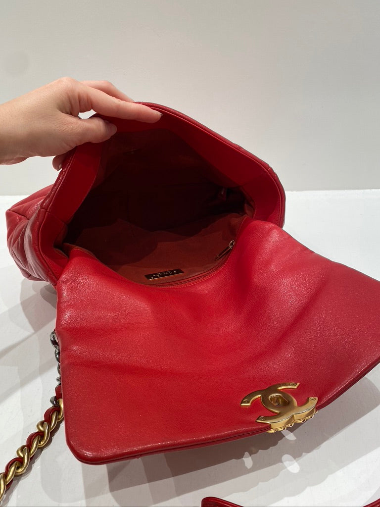 Chanel 19 Large Handbag/Crossbody Taske - (Nypris 52.000 kr)