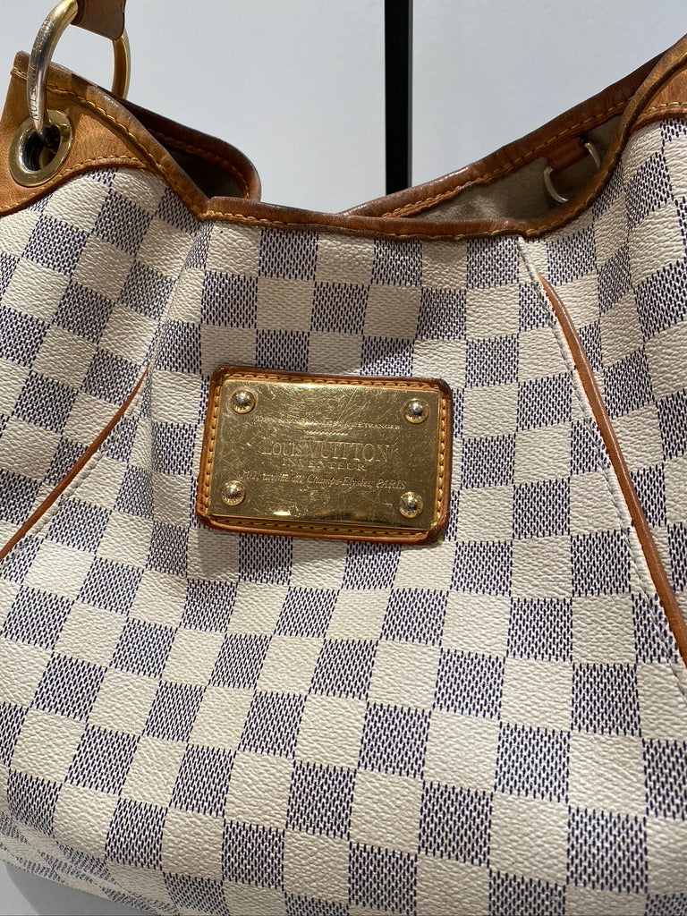 Louis Vuitton Galliera PM i Damier Azur