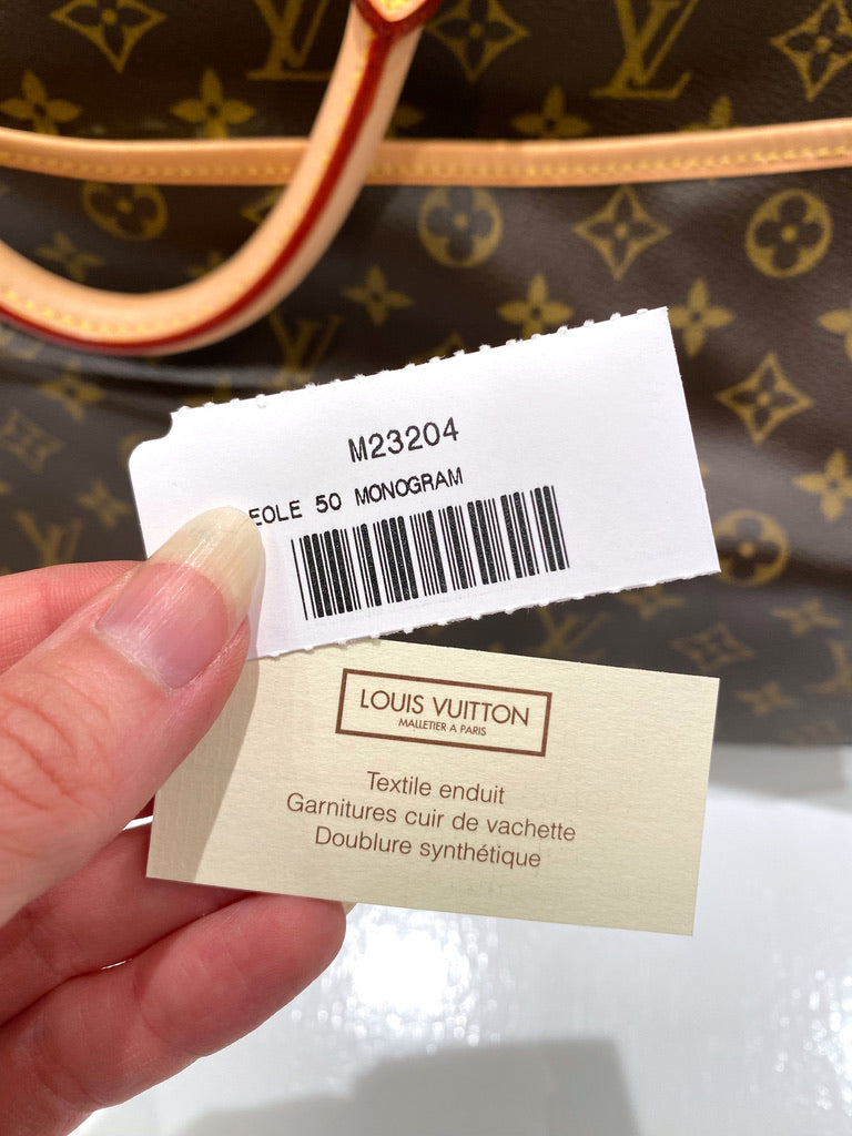 Louis Vuitton Monogram Eole 50 Travel Bag/Rejsetaske