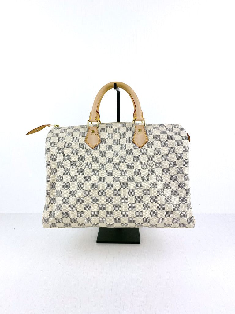 Louis Vuitton - Speedy 35 Damier Azur - (Nypris 10.800 kr)