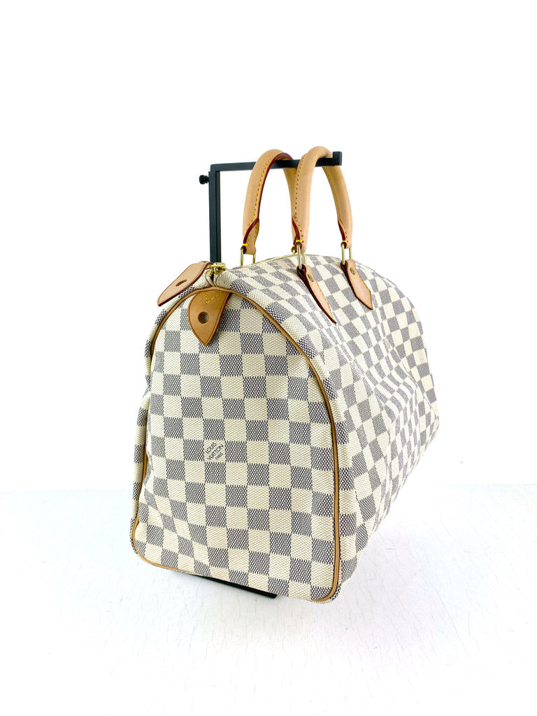 Louis Vuitton - Speedy 35 Damier Azur - (Nypris 10.800 kr)
