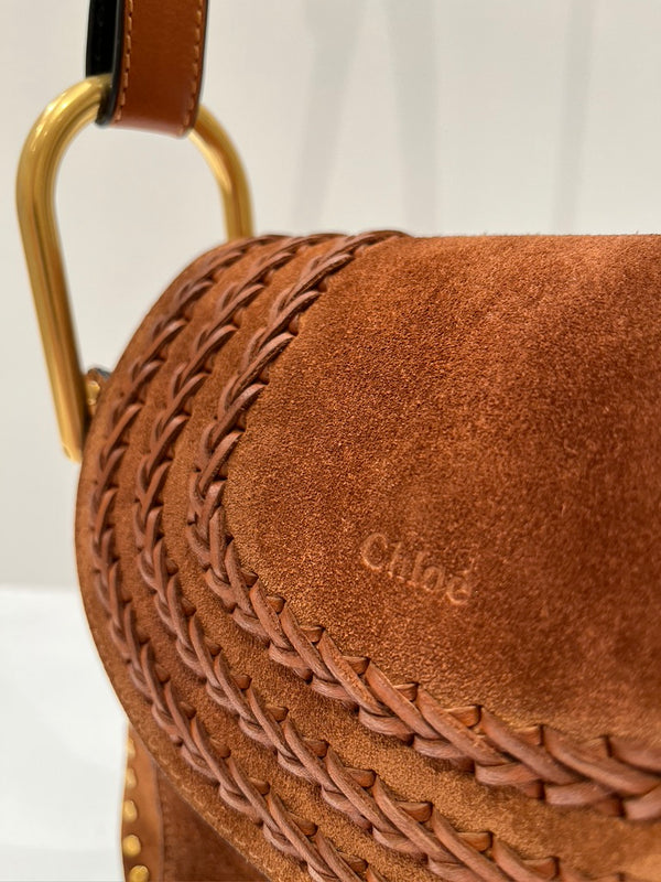 Chloe Small Hudson Caramel Bag - Suede - (Nypris 10.895 kr)