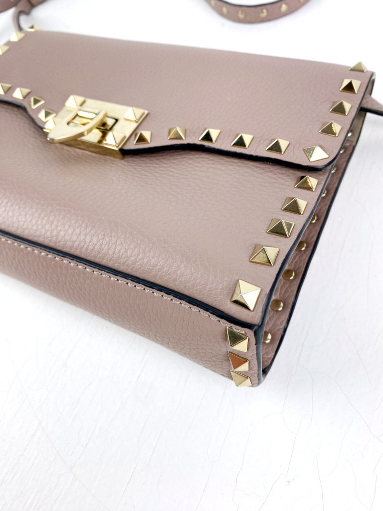 Valentino Small Rockstud Crossbody Bag/Taske - (Nypris 10.840 kr)