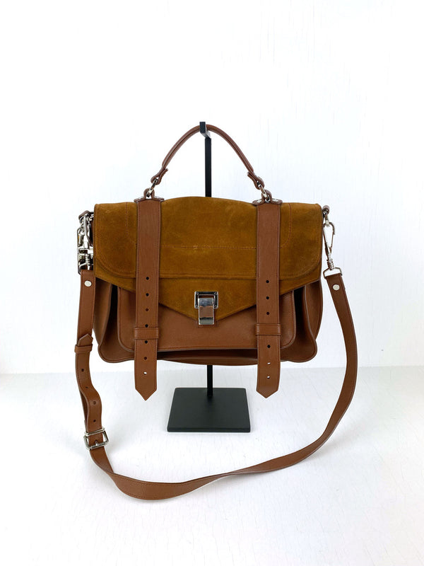 Proenza Schouler PS1 Medium Bag - Brun - (Nypris ca 16.500 kr)
