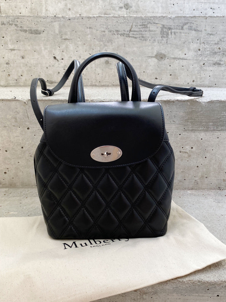 Mulberry Small Backpack - Sort - (Nypris ca 6.000 kr)