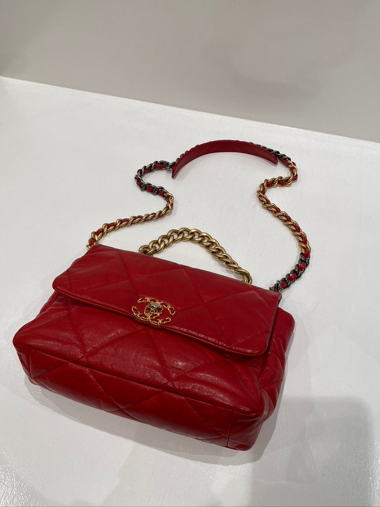 Chanel 19 Large Handbag/Crossbody Taske - (Nypris 52.000 kr)