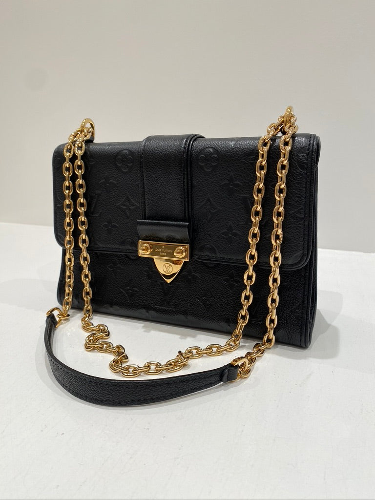 Louis Vuitton Saint Sulpice PM Monogram Empreinte Noir