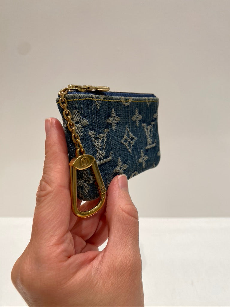 Louis Vuitton Denim Key Pouch