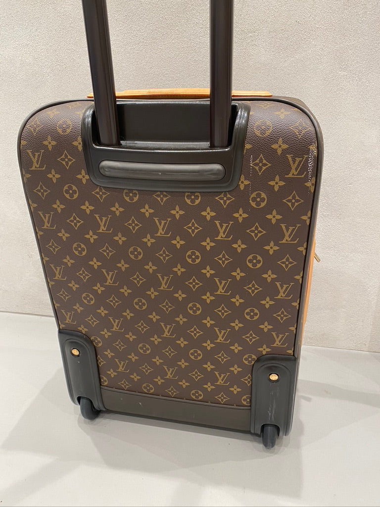 Louis Vuitton Kuffert Monogram Pegase Business - Bemærk den er med lommer på fronten!!!