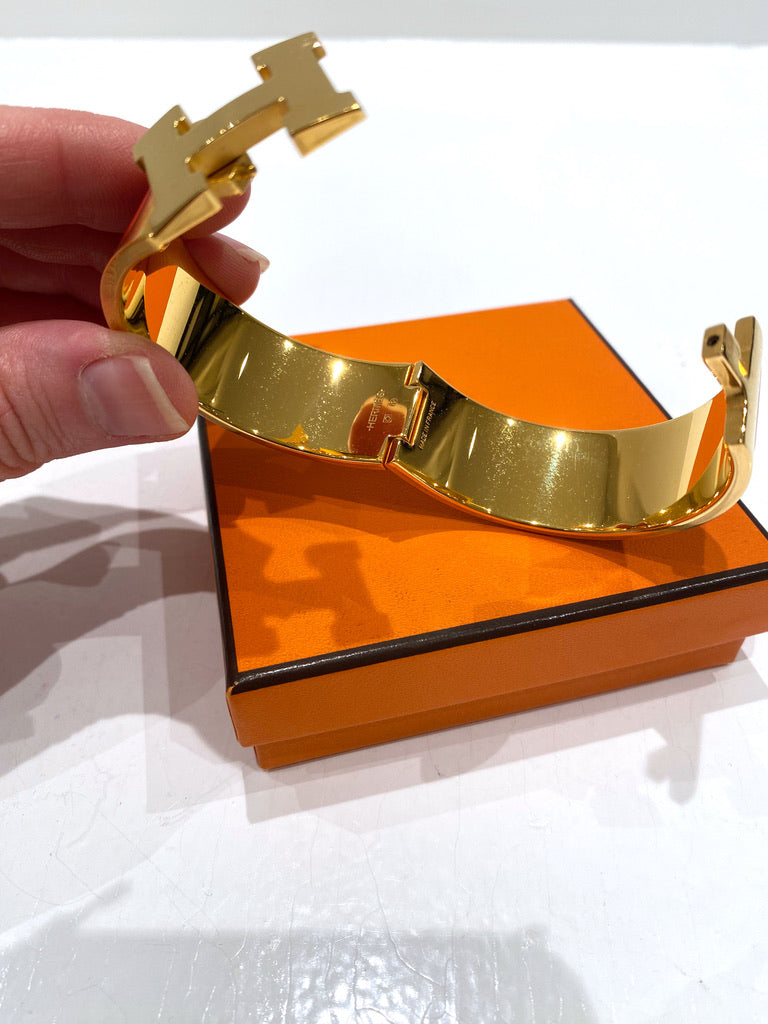 Hermes Clic Clac H bracelet - Str PM/ Str S -  (Nypris 5.800 kr)