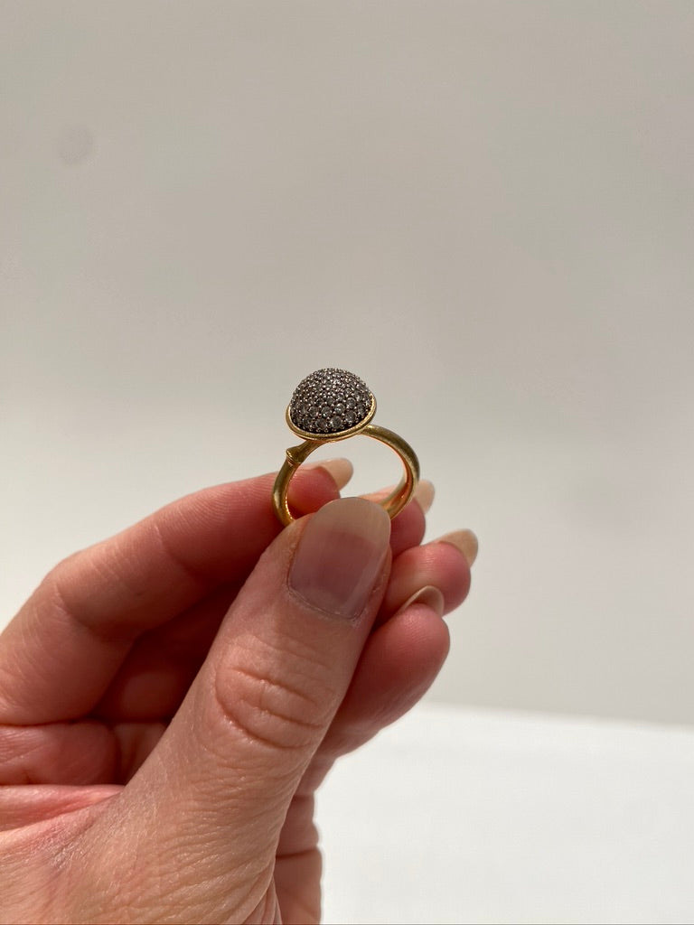 Ole Lynggaard Lotus Ring - DEN STORE MODEL! - (Nypris 55.900 kr)