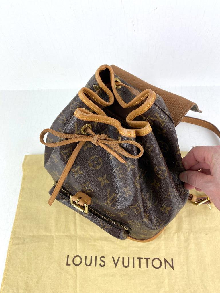 Louis Vuitton Monogram Rygsæk-  Montsouris MM