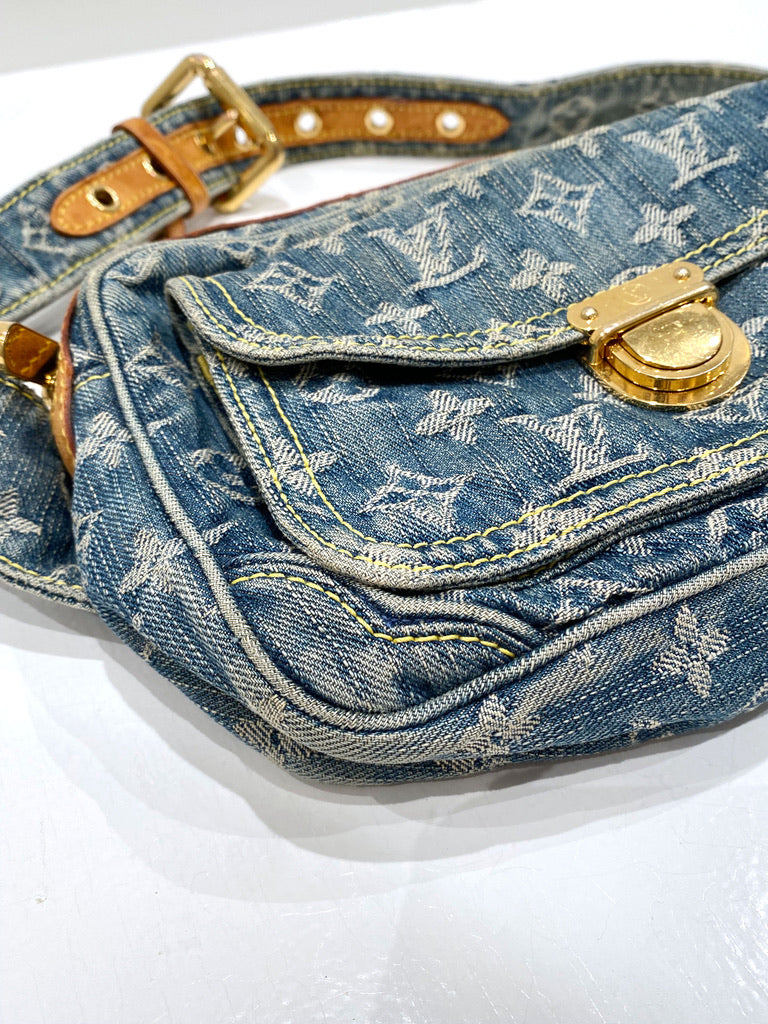 Louis Vuitton Denim Beltbag/Bumbag-  Sac Ceinture Crossbody Bag