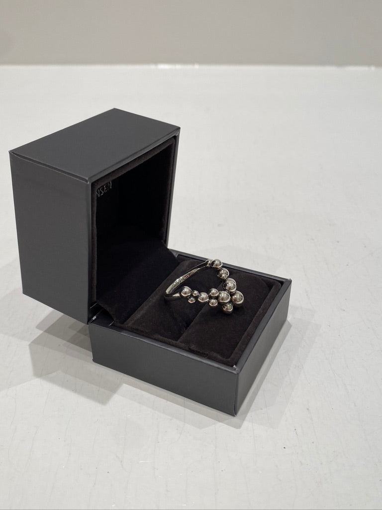 Georg Jensen Moonlight Grapes - Sølvring str 57 - (Nypris ca 2.200 kr)