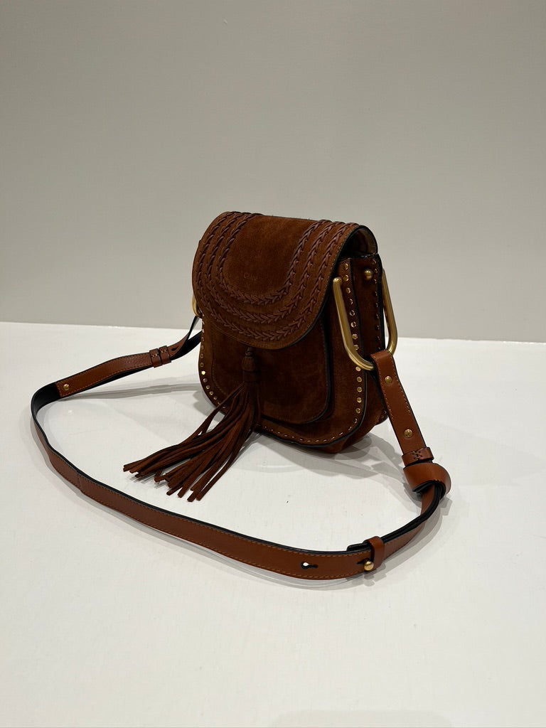 Chloe Small Hudson Caramel Bag - Suede - (Nypris 10.895 kr)