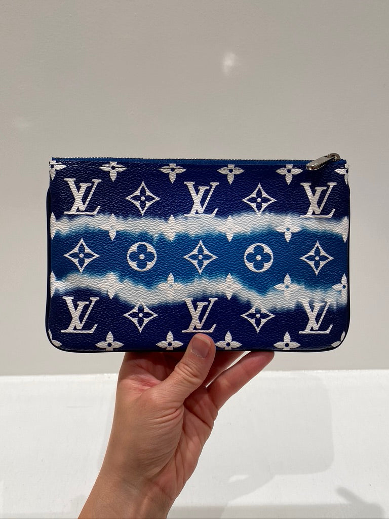 Louis Vuitton Limited Edition - Monogram Giant Escale Double Zip Pochette Taske - Monogram Canvas