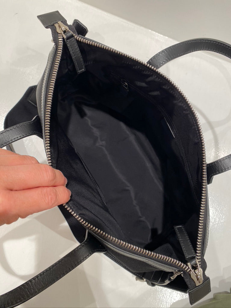 Gucci Taske - Sort Med klassisk Gucci Stribe